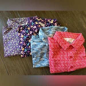 Lot of four (4) 1976 Golf Polos Men’s Medium